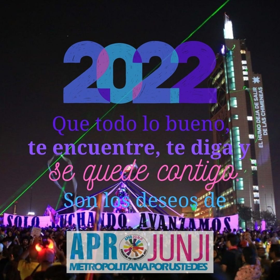 ¡Feliz año 2022!
