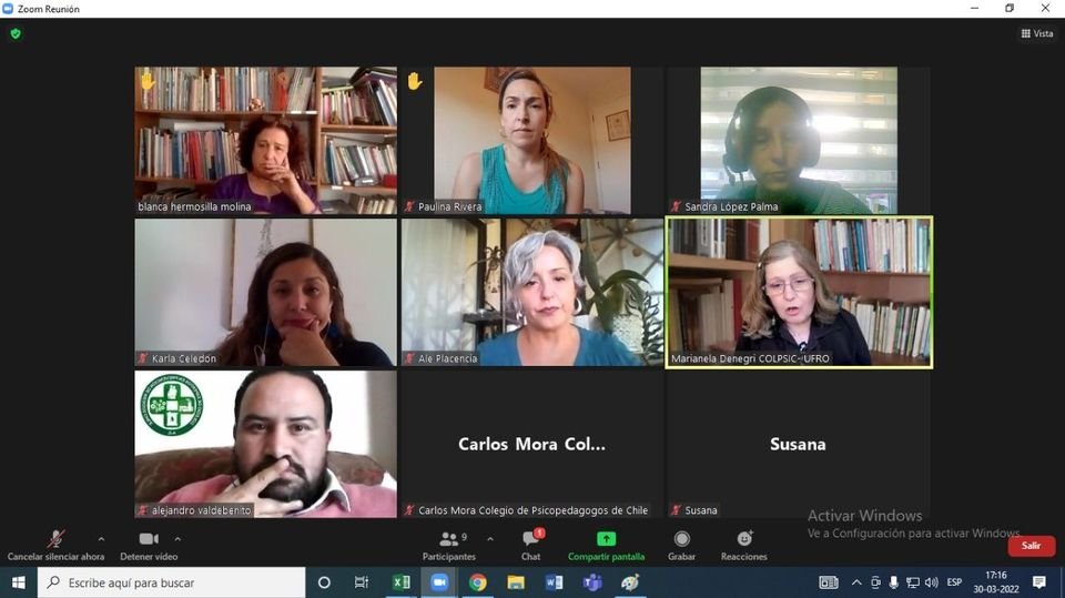 Participación de APROJUNJI RM en reunión con Diputada Alejandra Placencia de Comisión de Educación