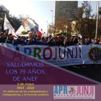 Saludamos los 79 años de Anef