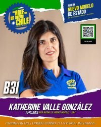 Katherine Valle Dirigenta de Aprojunji obtuvo la tercera mayoría en las elecciones del Directorio Nacional de ANEF