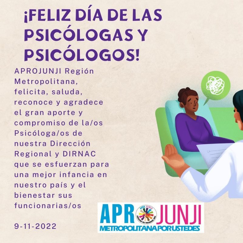 Saludamos a nuestras compañeras y compañeros Psicólog@s