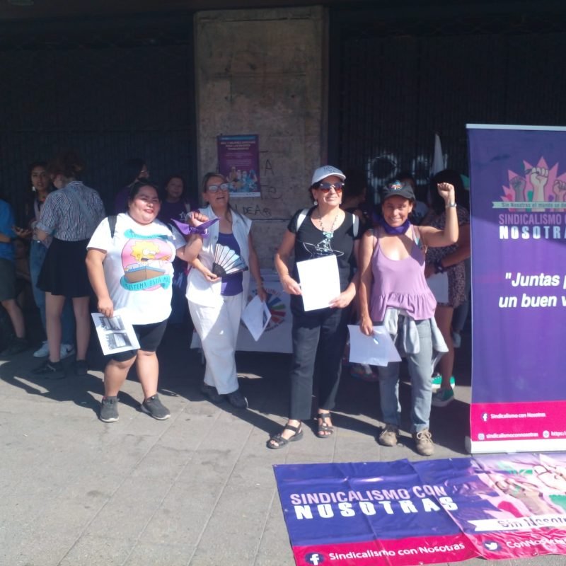 Participamos en Marcho de 8M en Plaza Dignidad