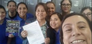 Aprojunji RM En Terreno, Visitando a socias de Jardín Infantil La Playa de la Comuna de San Bernardo