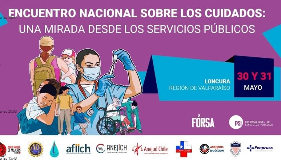 Encuentro Nacional Sobre Los Cuidados: Una mirada desde los servicios Públicos