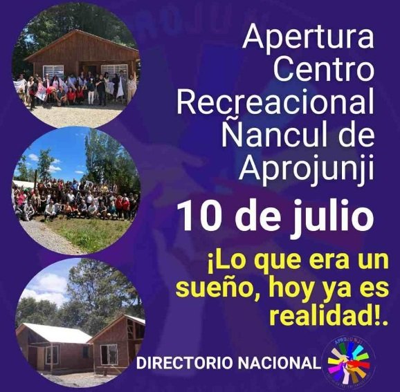 Noticias sobre Centro Recreacional Ñancul de Aprojunji